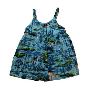 Aloha Republic Girls Blue Hawaiin Dress size: 3T